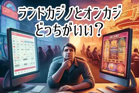 ランドカジノとオンラインカジノ どっちがいい？