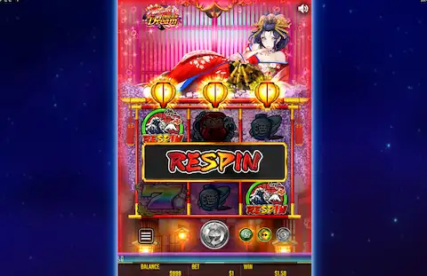 ワンダーカジノのスロット Oiran Dream/花魁ドリーム