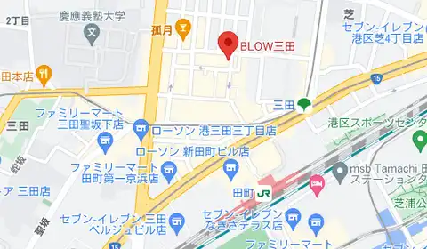 カジノバーCASINO BLOW三田マップ